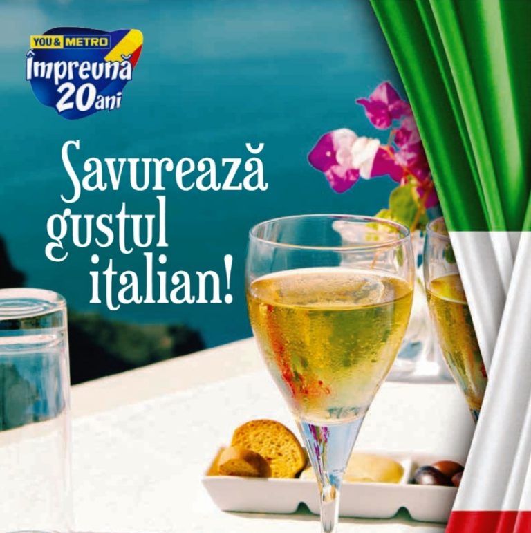 O noua editie „Savureaza gustul italian!”, in toate magazine Metro Cash&Carry
