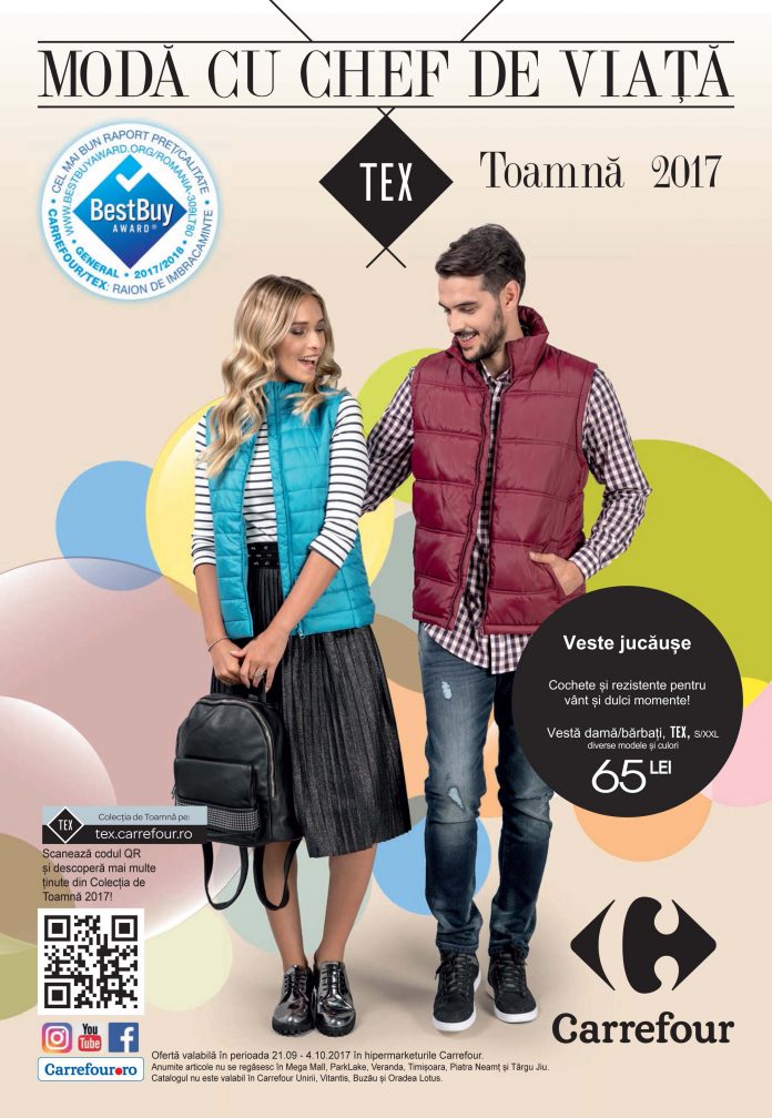 Colectia de toamna TEX in magazinele Carrefour