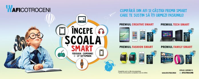 Incepe scoala smart cu AFI Cotroceni