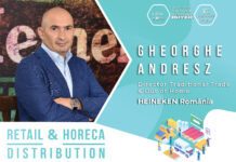 Gheorghe Andresz, Traditional Trade & OOH HEINEKEN România, este speaker în cadrul evenimentului Retail & HoReCa Distribution 2021
