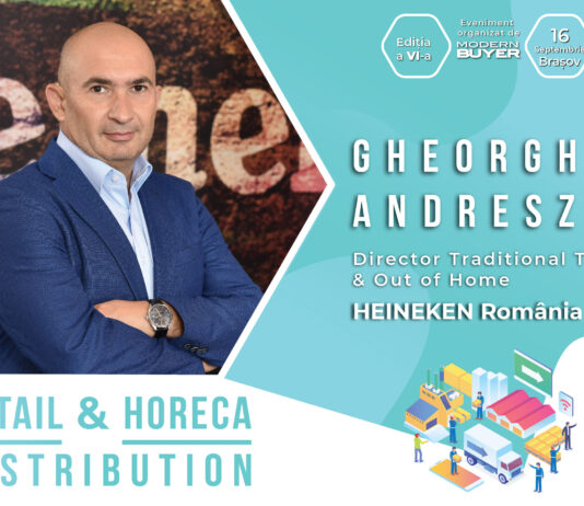 Gheorghe Andresz, Traditional Trade & OOH HEINEKEN România, este speaker în cadrul evenimentului Retail & HoReCa Distribution 2021