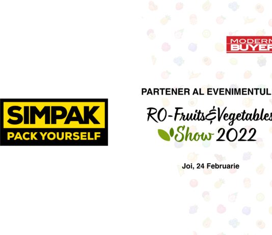 Simpak este partener-expozant al evenimentului RO-Fruits & Vegetables Show