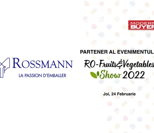 Romcarton, parte a grupului francez Rossmann, este partener-expozant al evenimentului RO-Fruits & Vegetables Show