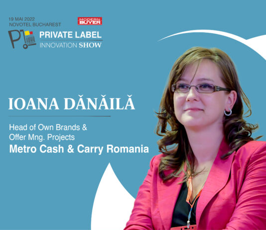 Ioana Dănăilă, Metro România, speaker la Private Label Innovation Show 2022