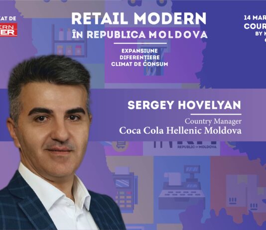 Sergey Hovelyan, Country Manager al Coca-Cola Hellenic Moldova, speaker în conferinţa “Retail modern în Republica Moldova”