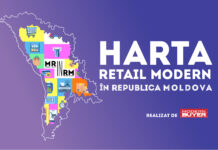 Harta Retailului Modern în Republica Moldova şi Top 10 comercianţi