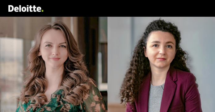Maria Butcu si Evelina Calin, Deloitte