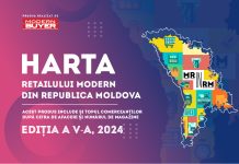 Harta Retailului Modern în Republica Moldova şi Top comercianţi