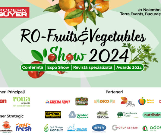 Start înscrieri RO Fruits & Vegetables Show, 21 noiembrie 2024, București