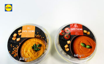 Lidl extinde gama Chef Select cu două noi supe cremă, gata de consum